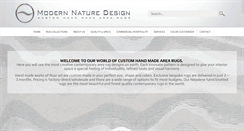 Desktop Screenshot of modernnaturedesign.com